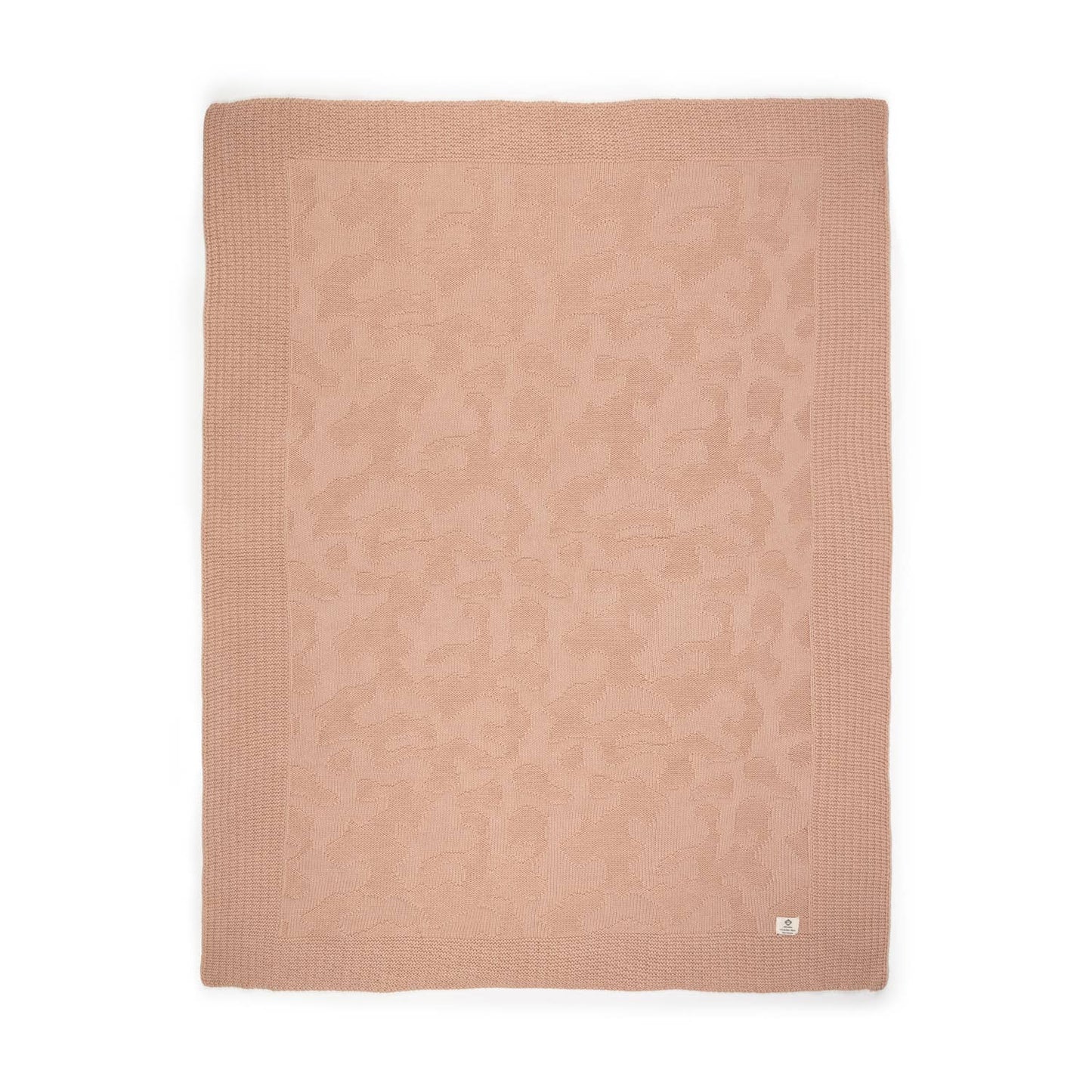 Camouflage pink baby blanket