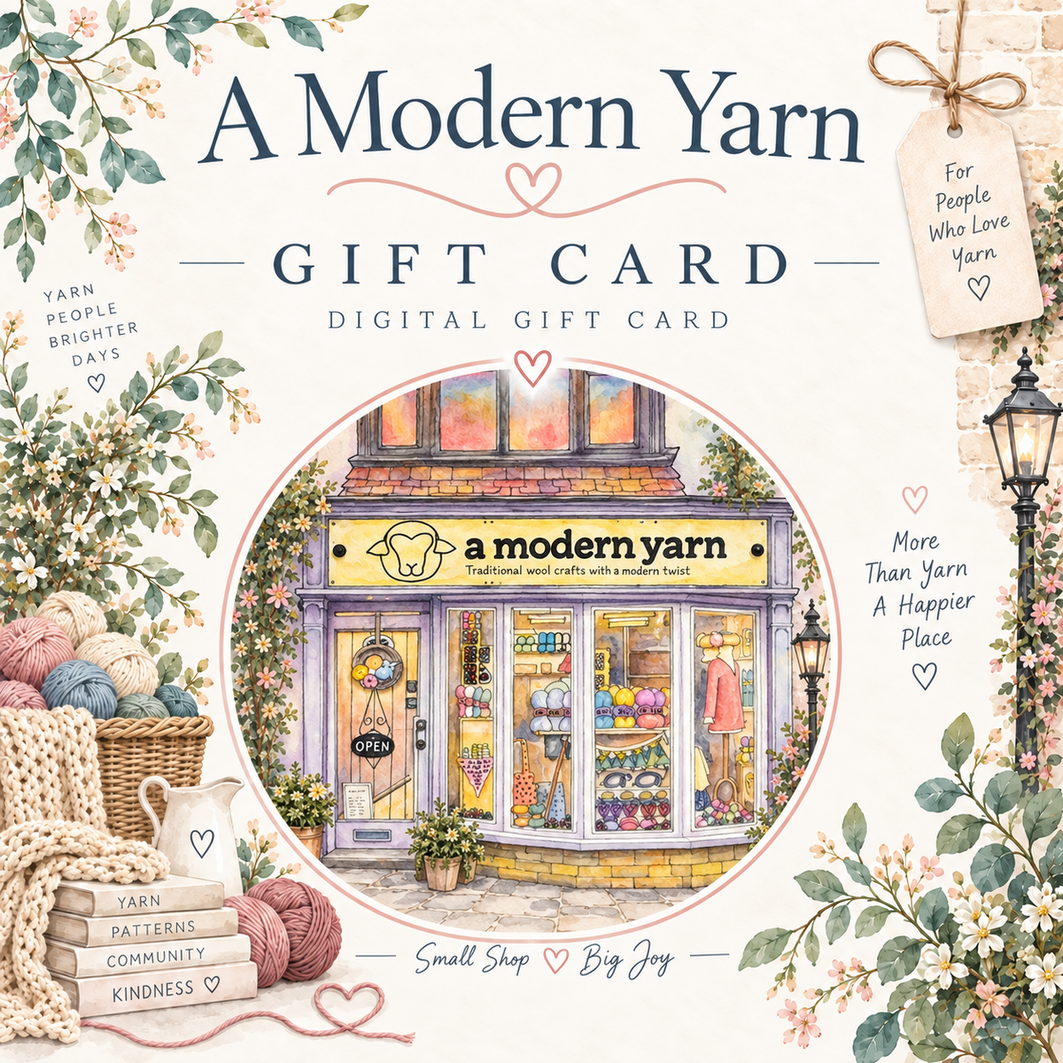 A Modern Yarn Gift Card