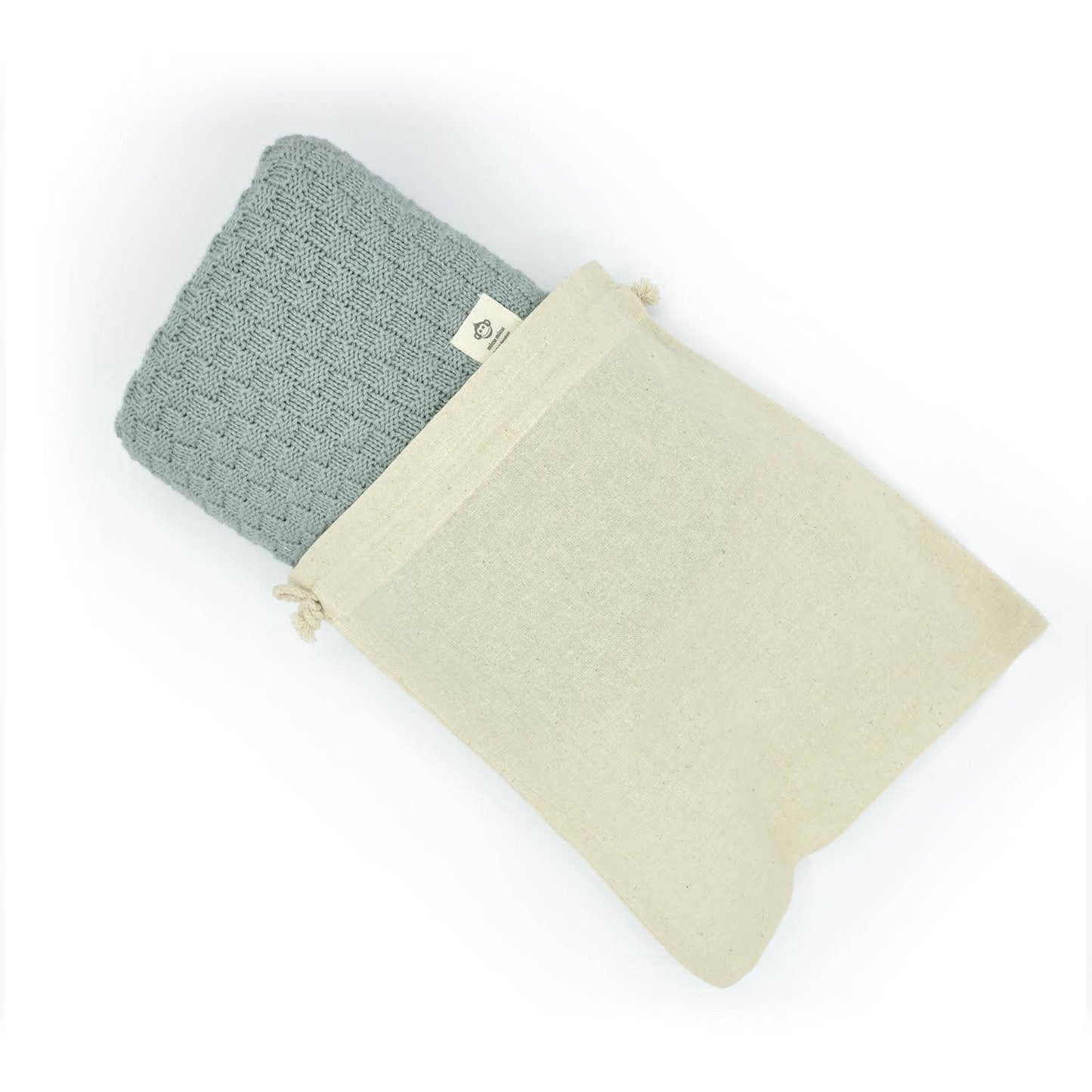 Camouflage raw baby blanket