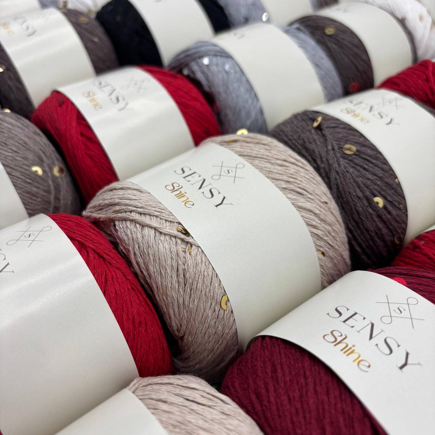 Sensy Shine Yarn, 3.5 oz, 340 yards, Gauge 2 Fine