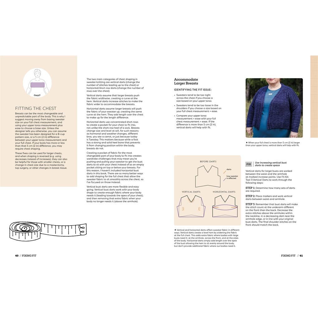 The Knitter's Sweater Fitting Bible: The complete practical guide to making sweaters that fit every body