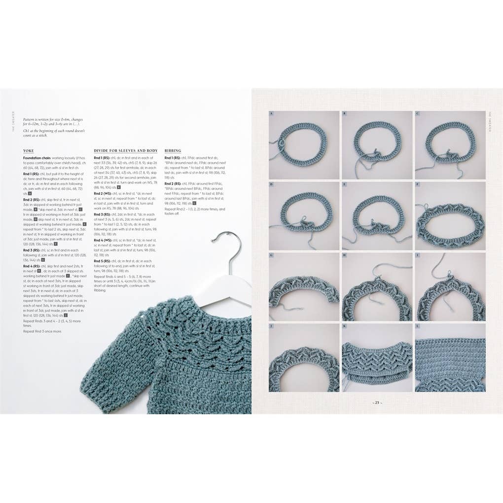 Timeless Textured Baby Crochet: 20 heirloom crochet patterns for babies and toddlers