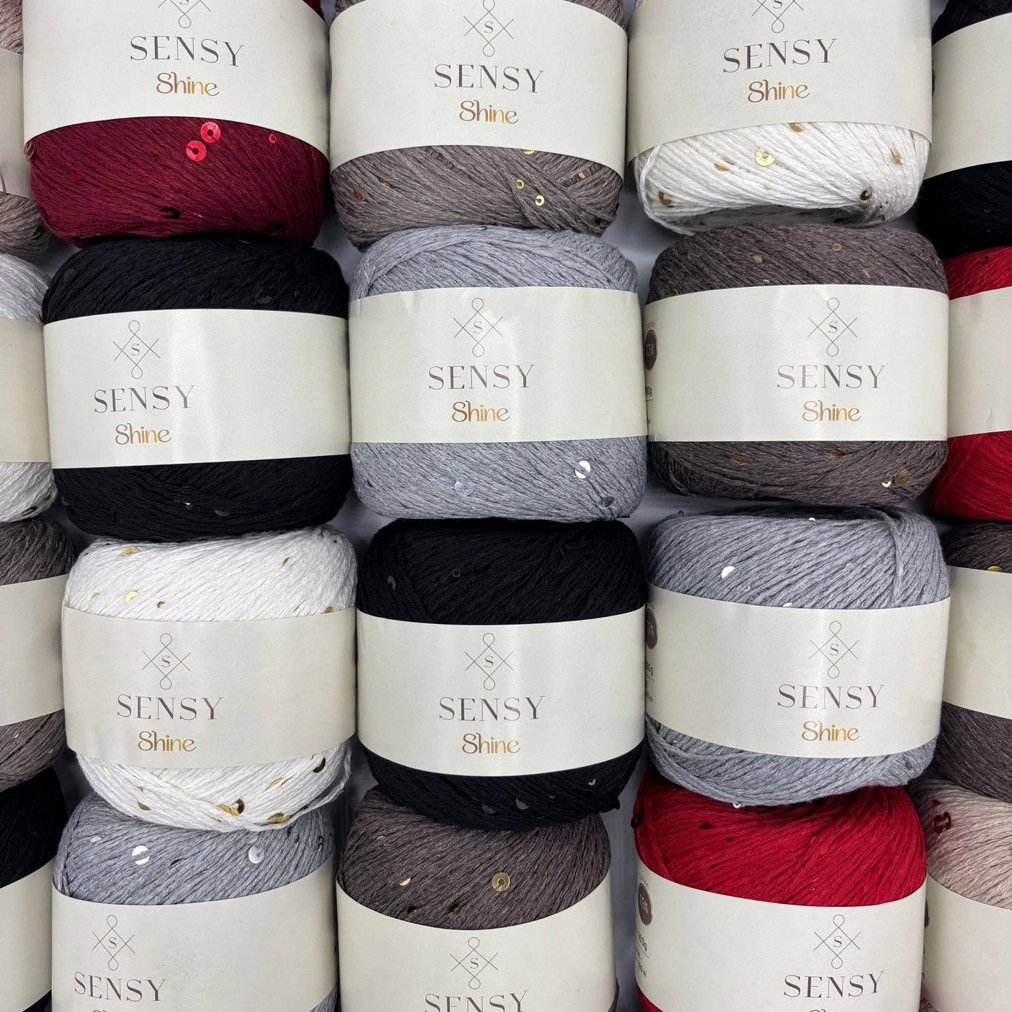 Sensy Shine Yarn, 3.5 oz, 340 yards, Gauge 2 Fine