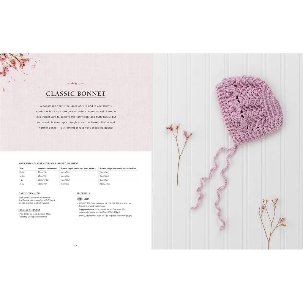 Timeless Textured Baby Crochet: 20 heirloom crochet patterns for babies and toddlers