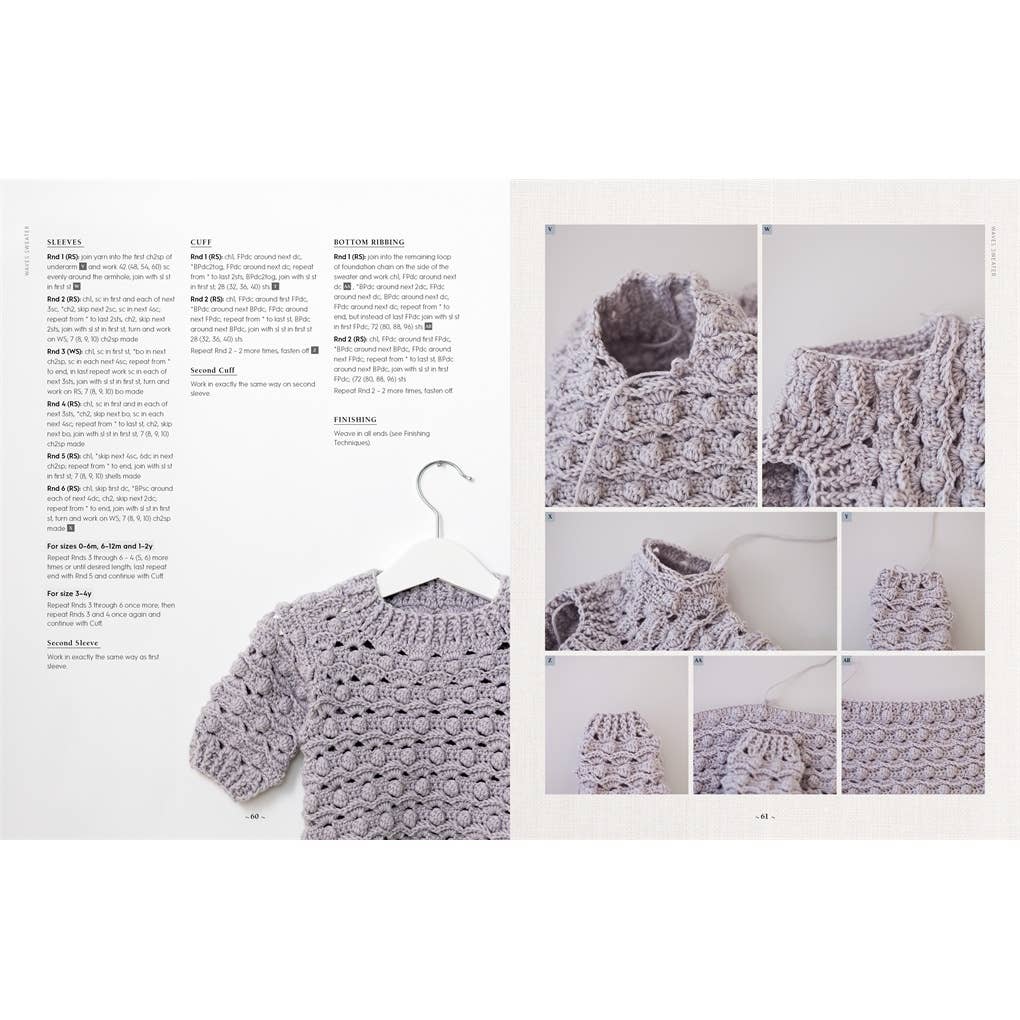 Timeless Textured Baby Crochet: 20 heirloom crochet patterns for babies and toddlers