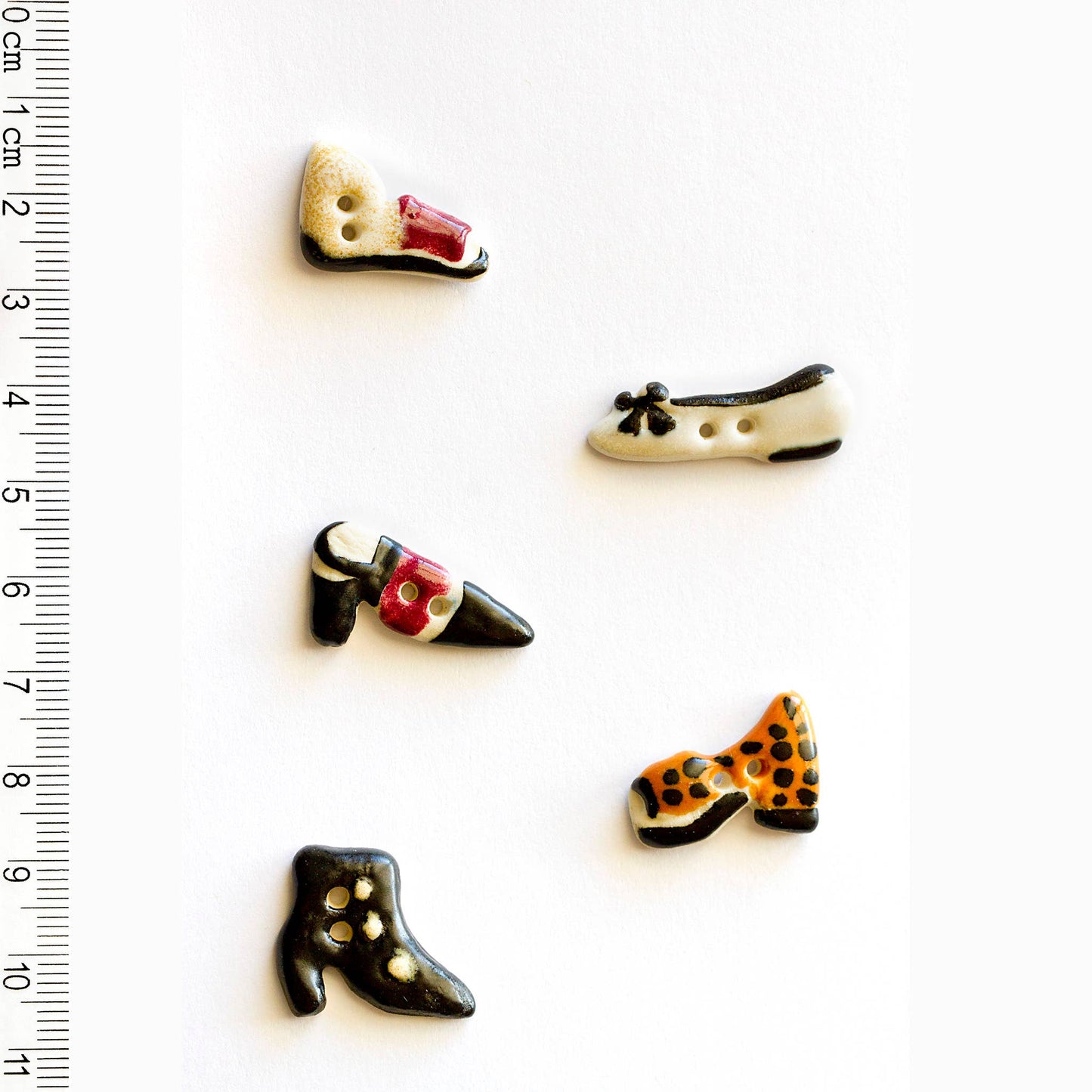 Handmade Mixed Shapes Sewing Buttons