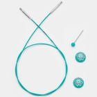 Knit Pro. The Mindful Collection swivel cables.    Compatible with all knit pro interchangeable needles.