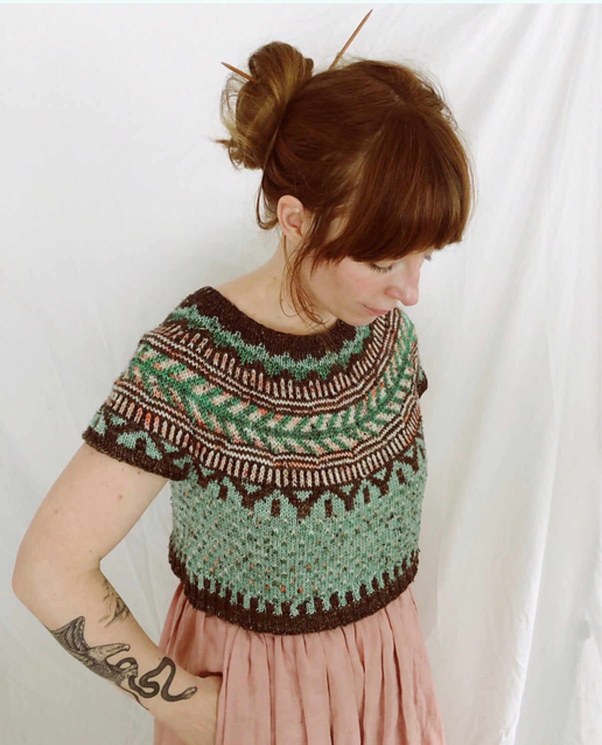 Soldotna pattern and yarn
