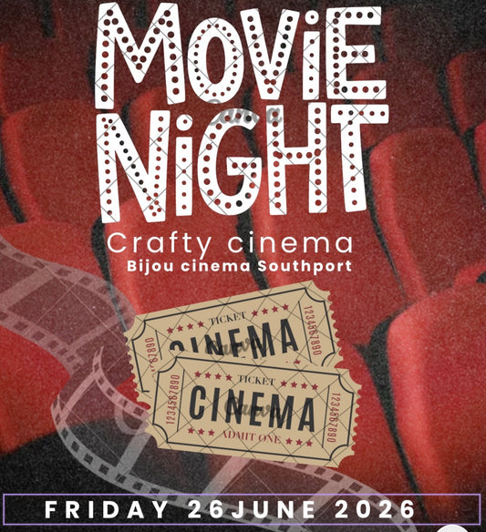 A Modern Yarn presents Crafty Cinema @ bijou cinema Southport 26th June 7pm.  Showing Pretty Woman