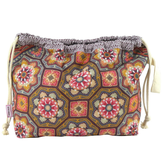 Janie Crow Persian Tiles Draw String Bag