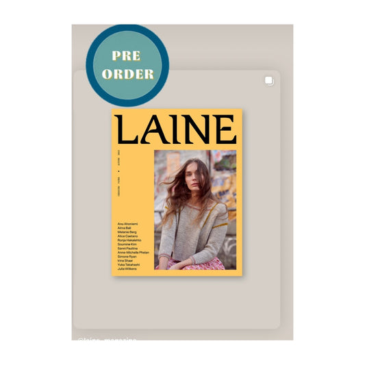 Laine Magazine 26 Autumn Issue.  Preorder.  Publication Day 29th August