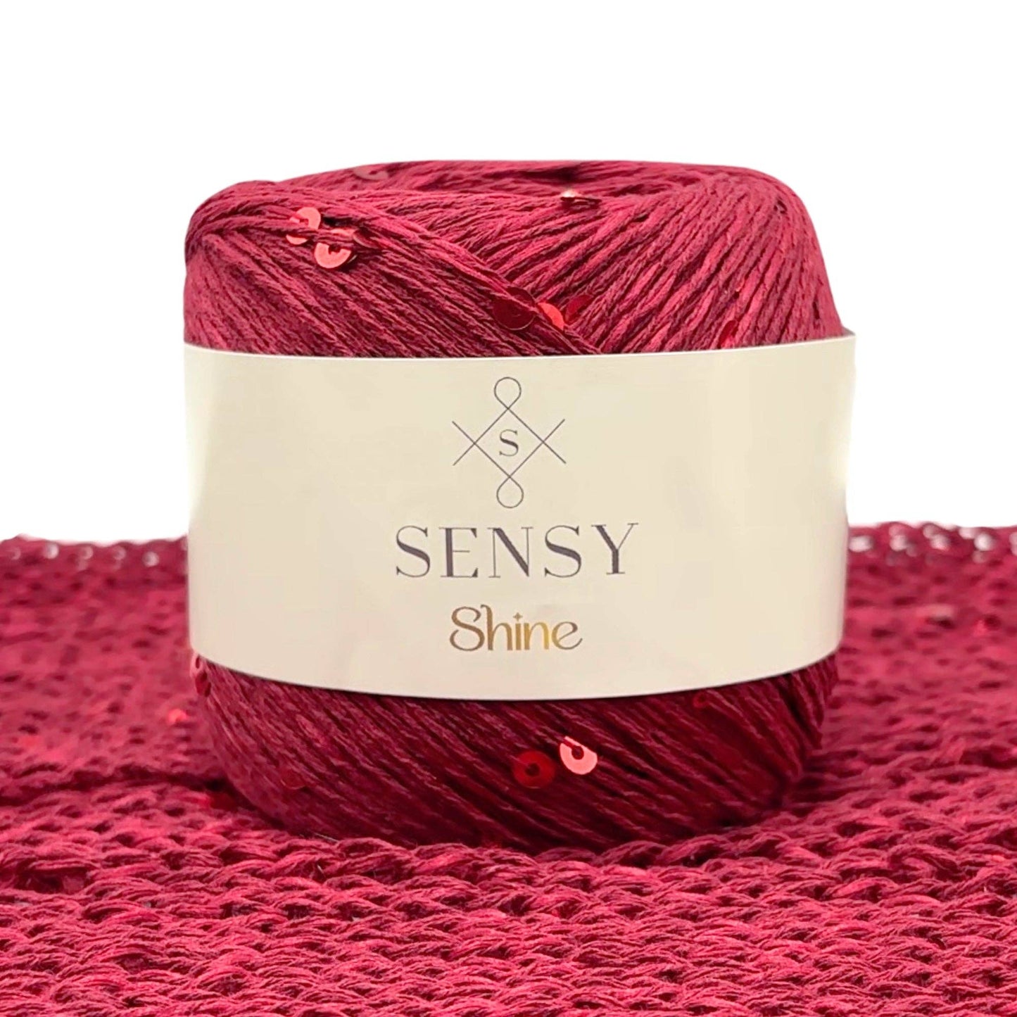 Sensy Shine Yarn, 3.5 oz, 340 yards, Gauge 2 Fine