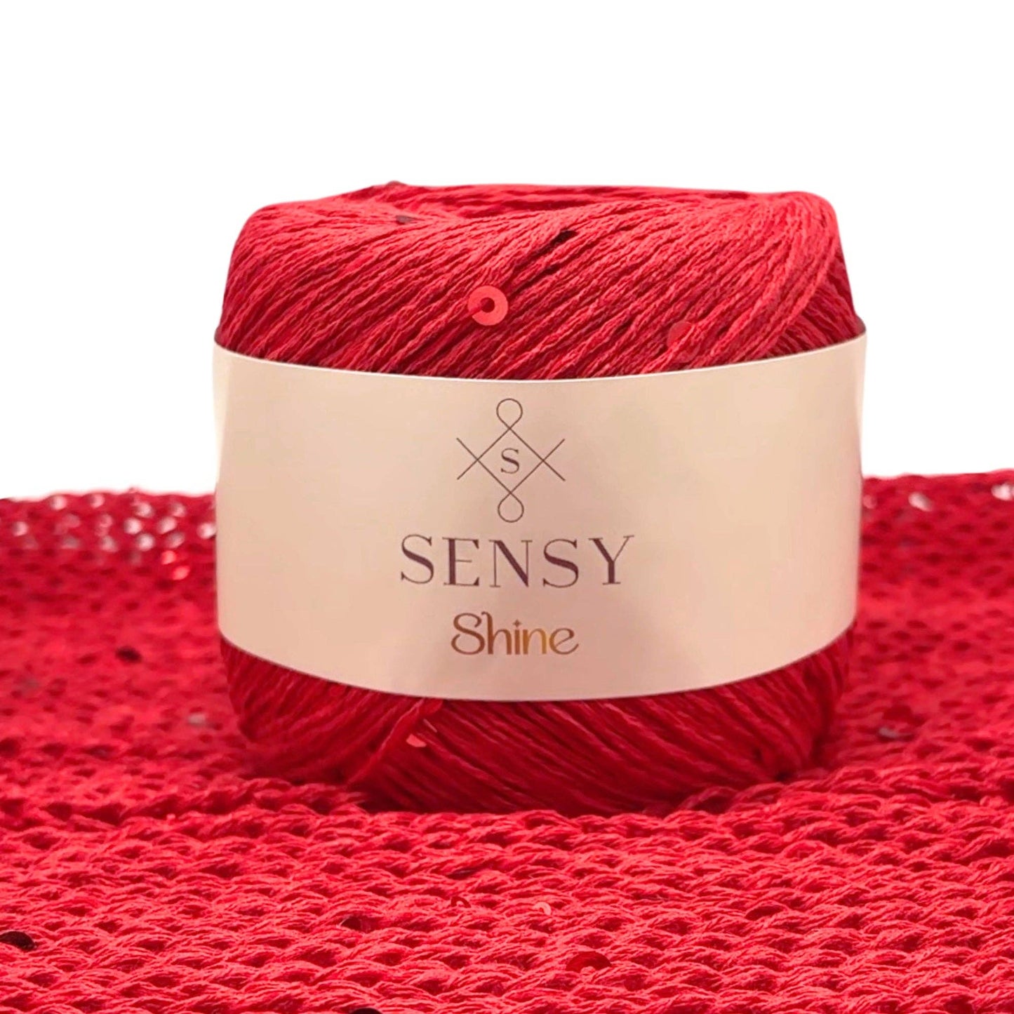 Sensy Shine Yarn, 3.5 oz, 340 yards, Gauge 2 Fine