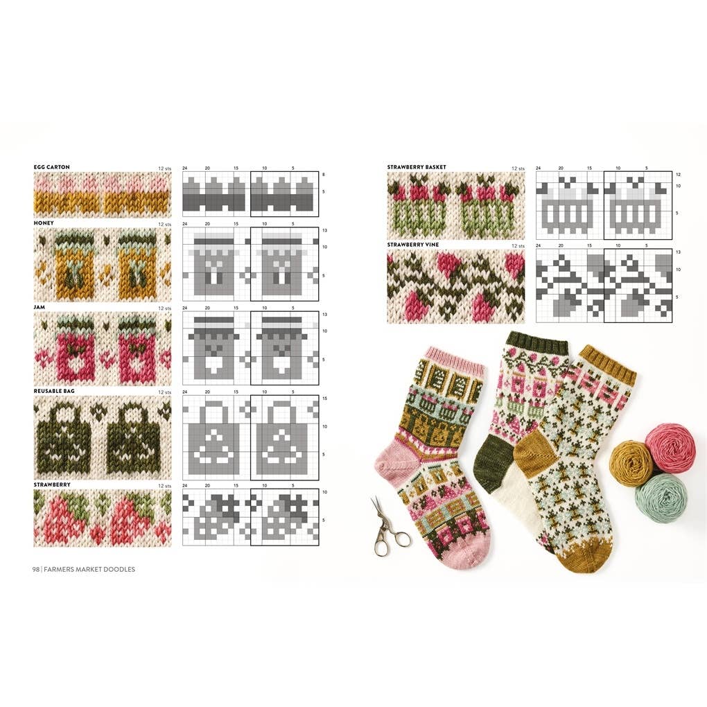 The Doodle Sock Knitting Directory: 200 mix & match motifs to design and knit your own socks