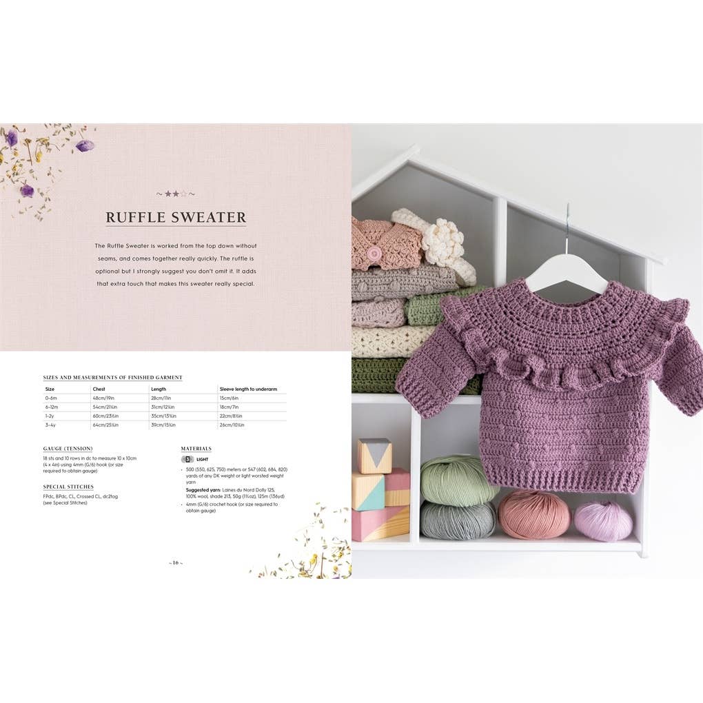 Timeless Textured Baby Crochet: 20 heirloom crochet patterns for babies and toddlers